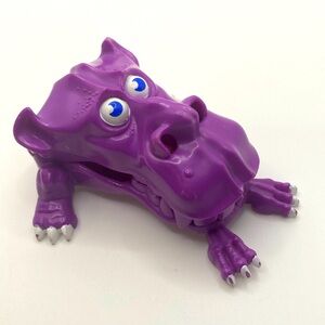 Vtg 80s Kenner Real Ghostbusters Purple Snap Finger Trap Ghost Monster Toy